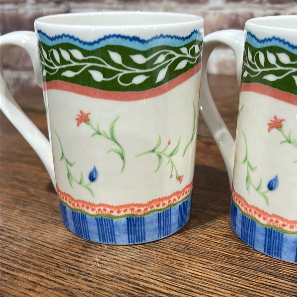 Fitz & Floyd Chicks mug 2002-2004 - Set of 2 - Picture 3 of 10